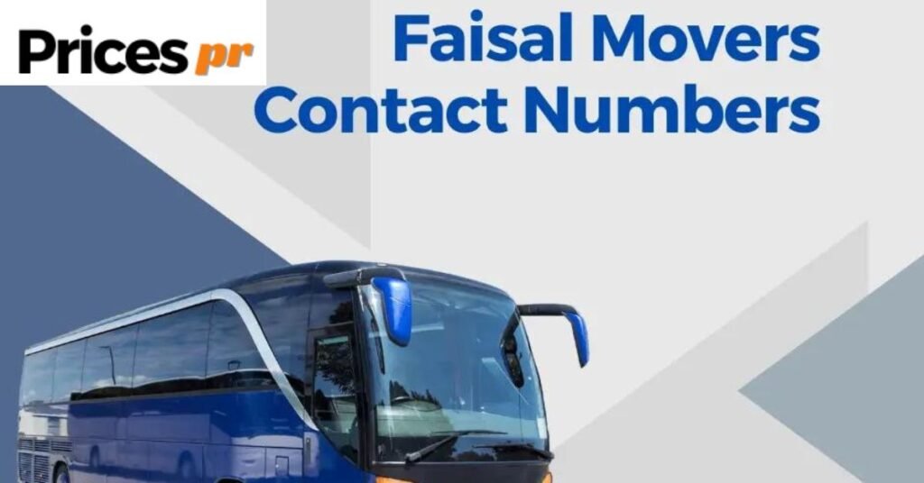 Faisal Movers Contact Numbers for All Cities