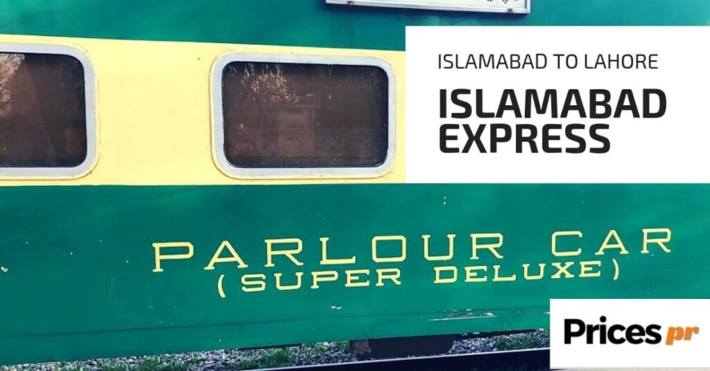 islamabad express Train Ticket price